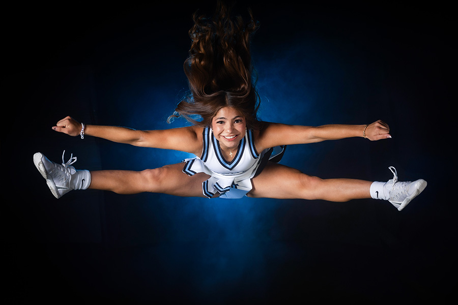 Dramatic athlete portrait 1