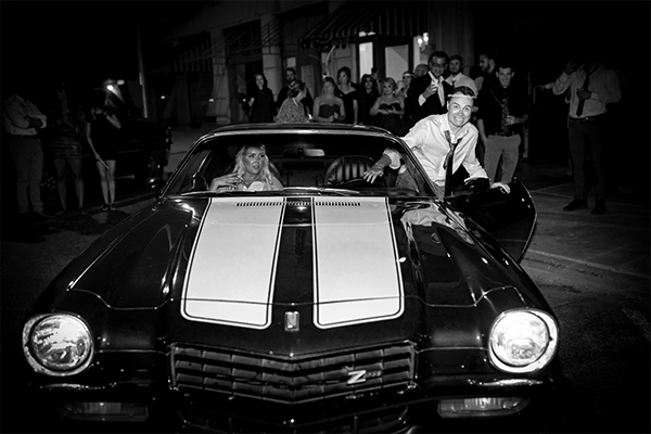 Wedding party celebration